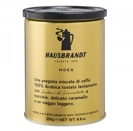 Hausbrandt Caffe' Moka 100% Arabica - kawa mielona 250g 