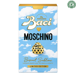 Perugina Baci x MOSCHINO - włoskie pralinki z nadzieniem gianduia i ciasteczkami 150g EDYCJA LIMITOWANA