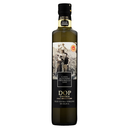 Casa Priorelli Colli Assisi Spoleto DOP Umbria - oliwa z oliwek extra vergine z Umbrii 500ml