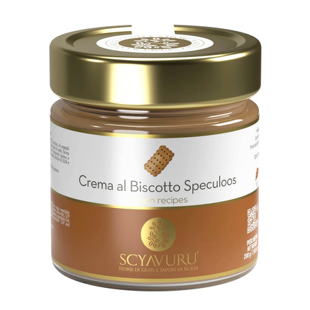 Scyavuru Crema al Biscotto Speculoos - sycylijski krem o smaku ciastek speculoos 200g