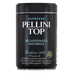 Pellini Top Arabica 100% Decaffeinato Naturale - kawa bezkofeinowa 250g