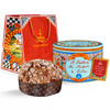 Fiasconaro Dolce&Gabbana Panettone alle Mandorle - włoska babka z sycylijskimi migdałami w kolekcjonerskiej puszce 1kg