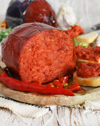 Nduja di Calabria - kalabryjska pikantna kiełbasa