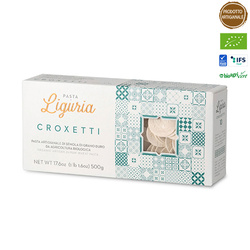 Pasta di Liguria Croxetti BIO - ekologiczny makaron z włoskiej semoliny 500g