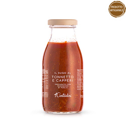 iContadini Sugo - włoski sos pomidorowy z tuńczykiem i kaparami 250g