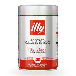 Illy Caffe Classico 100% Arabica - włoska kawa mielona 250g