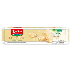 Loacker Coconut White - wafle kokosowe w białej czekoladzie 100g