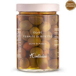 iContadini Olive Termite di Bitetto - apulijskie oliwki z pestką 550g