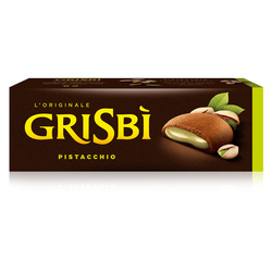 Grisbì Pistacchio - włoskie ciastka z kremem pistacjowym 135g