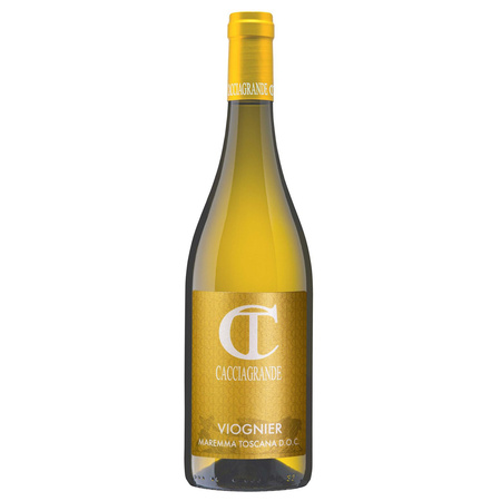 Cacciagrande Viognier Maremma Toscana DOC białe wino wytrawne