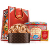 Fiasconaro Dolce&Gabbana Panettone alle Mandorle - włoska babka z sycylijskimi migdałami w kolekcjonerskiej puszce 1kg