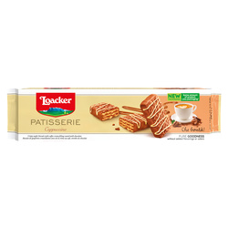Loacker Cappuccino - wafle w czekoladzie cappuccino 100g
