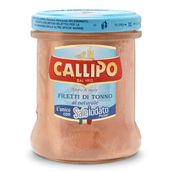Callipo Filetti di Tonno al Naturale - filety z tuńczyka w zalewie naturalnej 170g