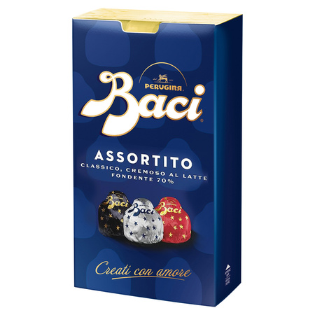 Perugina Baci Assortito - mix pralinek z orzechami laskowymi 200g