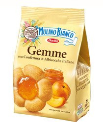 Mulino Bianco Gemme - ciastka z dżemem morelowym 200g