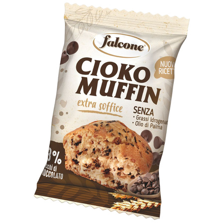 Falcone Cioko Muffin - włoskie babeczki jogurtowe z czekoladą 4x50g