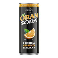 Oran Soda l'Aranciata - napój o smaku pomarańczy 330ml