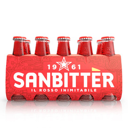 San Pellegrino Sanbitter Red - aperitif bezalkoholowy 10x100ml