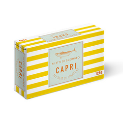 Capri Filetti di Sgombro - filety z makreli w oleju słonecznikowym 125g