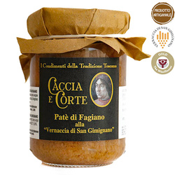 Caccia e Corte Patè di Fagiano - pasztet z bażanta na winie Vernaccia di San Gimignano 135g