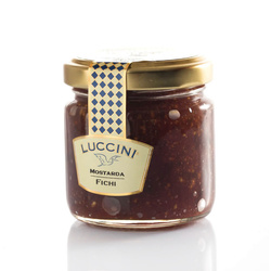 Luccini Mostarda Fichi - mostarda figowa do serów i wędlin 110g