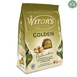 Witor’s Praline Golden Pistacchio - praliny z nadzieniem pistacjowym 200g