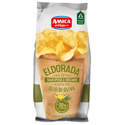 Amica Chips Eldorada con Olio di Oliva - chipsy z oliwą z oliwek 130g