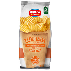 Amica Eldorada Grigliata - włoskie chipsy karbowane 130g