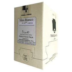 Azienda Trequanda Vino Bianco Bag in Box białe wino wytrawne w kartonie 5l