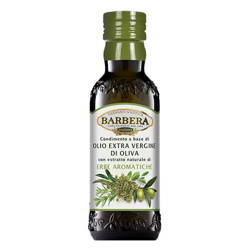 Barbera Olio Extra Vergine di Oliva con Erbe - oliwa z oliwek z ziołami śródziemnomorskimi 250ml