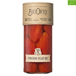 BioOrto Pomodori Pelati Bio - włoskie pomidory całe bez skórki 550g