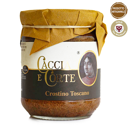 Caccia e Corte Crostino Toscano - toskański pasztet z drobiowych wątróbek 180g