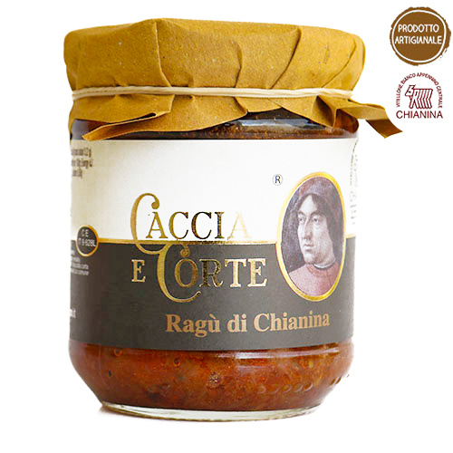 Caccia e Corte Ragù di Chianina - toskański sos z mięsa krów rasy Chianina 180g