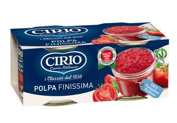 Cirio La Finissima Polpa - kremowy miąższ z pomidorów 2x210g