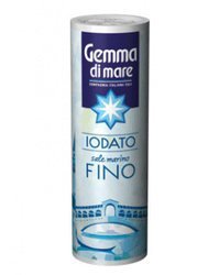 Gemma di mare Sale Marino Iodato Fino - sól morska jodowana drobnoziarnista 250g