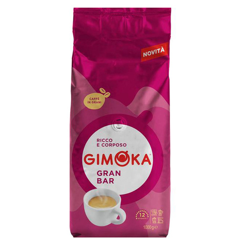 Gimoka Gran Bar - włoska kawa ziarnista 1kg