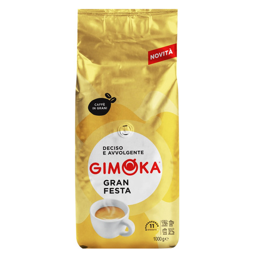 Gimoka Gran Festa - włoska kawa ziarnista 1kg