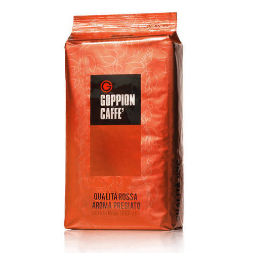 Goppion Caffe' Qualita Rossa - włoska kawa ziarnista 1kg