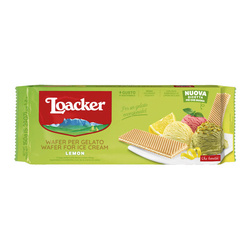 Loacker Lemon - wafelki z kremem cytrynowym 150g