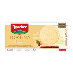 Loacker Tortina White - wafle w białej czekoladzie 126g