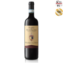 Molino della Suga Rosso di Montalcino DOC 2019 czerwone wino wytrawne