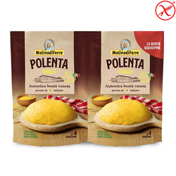 Molino di Ferro Polenta Gialla - żółta mąka kukurydziana instant 2x260g