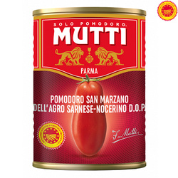 Mutti Pomodoro San Marzano DOP - całe pomidory San Marzano bez skórki 400g