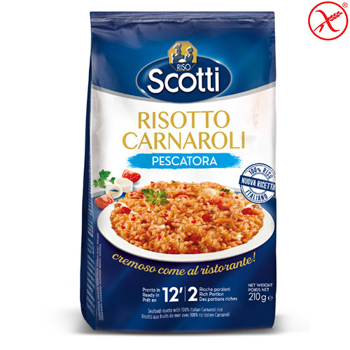 Riso Scotti Risotto Pescatora - risotto z owocami morza 210g