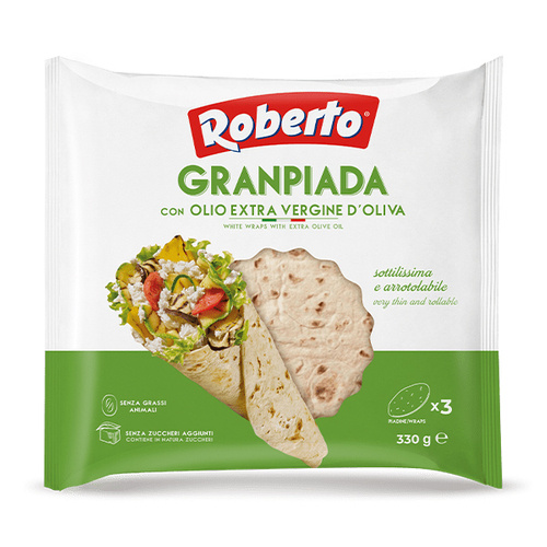 Roberto GranPiada - włoska piadina z oliwą z oliwek extra vergine 3x110g