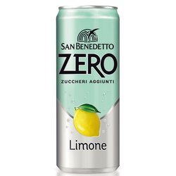 San Benedetto ZERO Limone - gazowany napój cytrynowy bez cukru 330ml