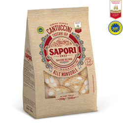 Sapori Cantuccini Toscani IGP - toskańskie ciasteczka z migdałami 250g