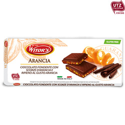 Witor’s Cioccolato con Scorze d'Arancia - gorzka czekolada ze skórką pomarańczy 100g