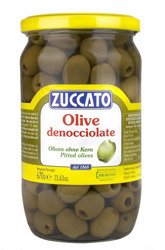 Zuccato Olive Verdi Denocciolate - zielone oliwki bez pestek 670g