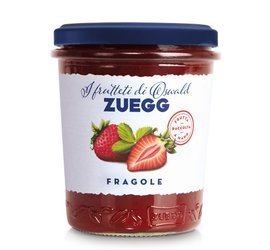 Zuegg Confettura Extra di Fragole - dżem truskawkowy z kawałkami owoców 320g
